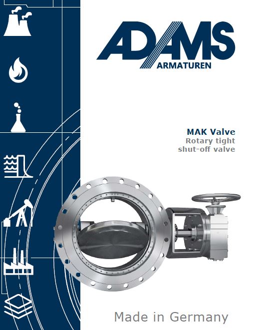 Block and control valve MAK
